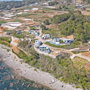 [경상남도 남해군 펜션] 남해 복콩이시스루 오션뷰 풀빌라 펜션