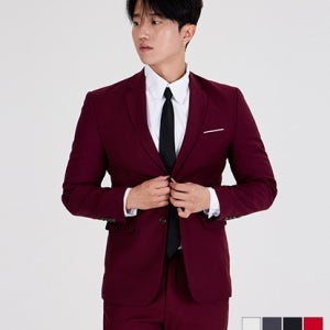 투버튼 남자 수트 정장세트(자켓+바지) 시즌1 교복 학생복