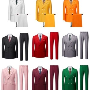 [대여] 더블 브레스티드 남자 수트 정장세트(자켓+바지) 시즌1 교복 학생복