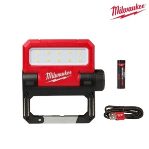 밀워키 4V 3.0Ah LED 접이식 작업등 (L4 FFL-301) 충전 무선