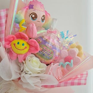 티니핑꽃다발 피규어 하츄핑 졸업꽃다발 재롱잔치 발표회, 레인보우이벤트