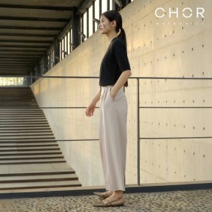 코어 어센틱 25SS 배럴 레그 크롭 트라우저 1종 [런칭 가격 59,900원] TV상품