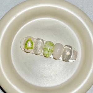 다라뷰티 2024 12월 이달의아트🤍체크네일❣️, 다라뷰티