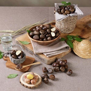 더조은푸드 달콤한 영양간식 구워먹는 칼집 약단밤 6kg