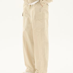 [엔비에이] PLAY 카고 우븐 팬츠(N251PT010P) 베이지 N251PT010P