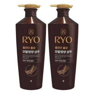 [려]려 홍진단 홍삼 모발영양 샴푸 820ml x2