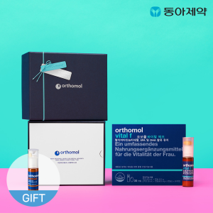 <b>오쏘몰</b> 바이탈 f 30일분 멀티비타민미네랄 <b>EPA</b> DHA 함유 유지