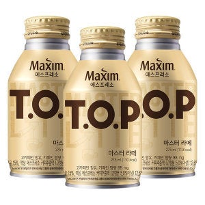 맥심 티오피 마스터라떼 275ml x 6캔 / 캔커피 top