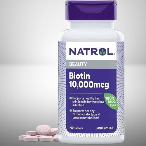 나트롤 뷰티 비오틴 10000mcg 100정 스킨
