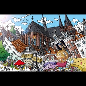 베르메르의 고향,  델프트 , 박운음의 유럽만풍화