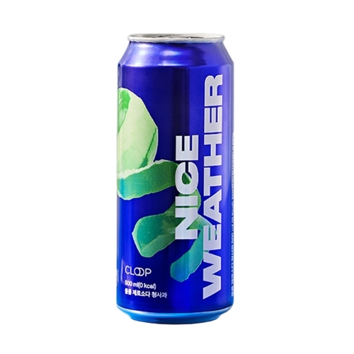 클룹 제로소다 청사과(0 Kcal) 제품 이미지
