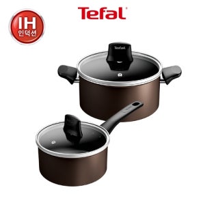 테팔 인덕션 티타늄 1X 뉴 이노바시오 냄비 2P 세트 (편수18cm+양수20cm)