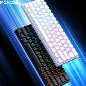 MCHOSE Ace68 자축 키보드 60% 저소음 마그네틱 기계식