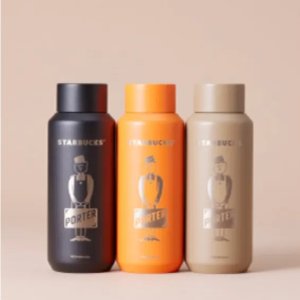 스타벅스 포터 리사이클 스테인리스 보틀 텀블러 355ml 3컬러