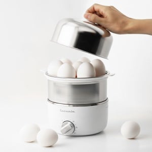 라쿠진 [최종가 25,600원] 라쿠진 풀스테인리스 2단 미니찜기 LCZ170