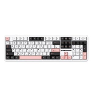 AULA F108 유무선 독거미 한글 기계식 키보드 올리비아 화이트 (경해축)