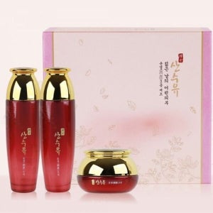 [지오벤처스] 보호막 산수유열매 지친피부 화장품 스킨로션크림세트