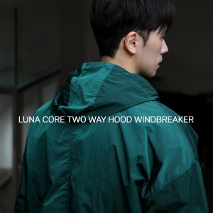 루나 고프코어 투웨이 후드 바람막이