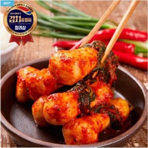 Fresh 한복심 전라남도 100% 수제 국내산 알타리 총각김치 3kg