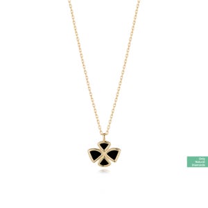 엠디루사 Inclover Onyx 인클로버 오닉스 목걸이 NZDCNNO