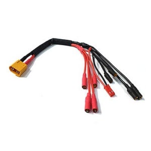 [AMASS] 쿼드드론용 병렬전원분배 케이블 (3.5mm 골드 커넥터)   Power Distribution 배전