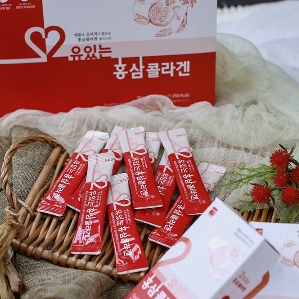 진안군 <b>나눔</b>푸드 2유있는 <b>홍삼</b>콜라겐 15ml 30포
