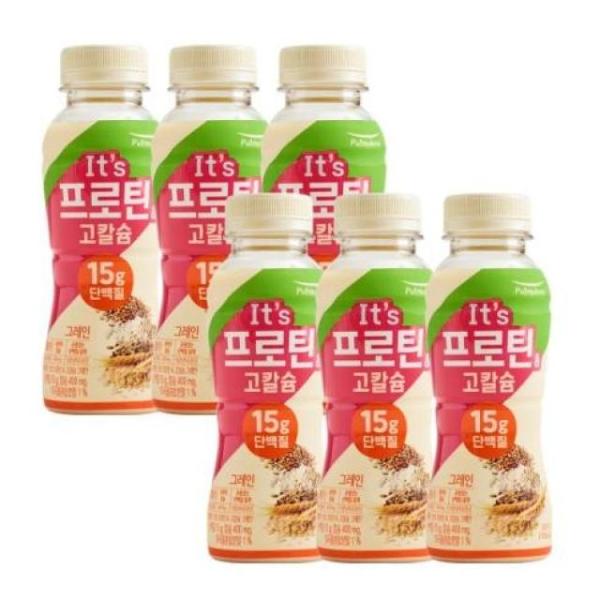 잇츠<b>프로틴</b>고칼슘 그레인 <b>풀무원</b> 아이 어린이 입가심 가족 회사 탕비실 음료 간식 1세트