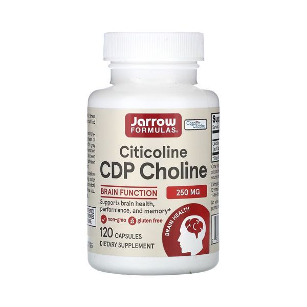 Jarrow Formulas <b>자로우</b>포뮬러 <b>시티콜린 CDP 콜린</b> 250mg 120캡슐 102460