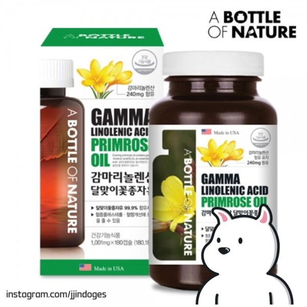 어바틀 <b>달맞이꽃 종자유</b> 99.9% <b>감마리놀렌산</b> 180정