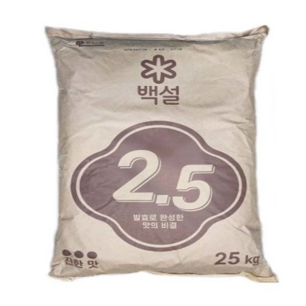 백설 백설 <b>핵산</b>2.5 25kg / 바이오<b>핵산</b>/맛나 발효조미료2.5
