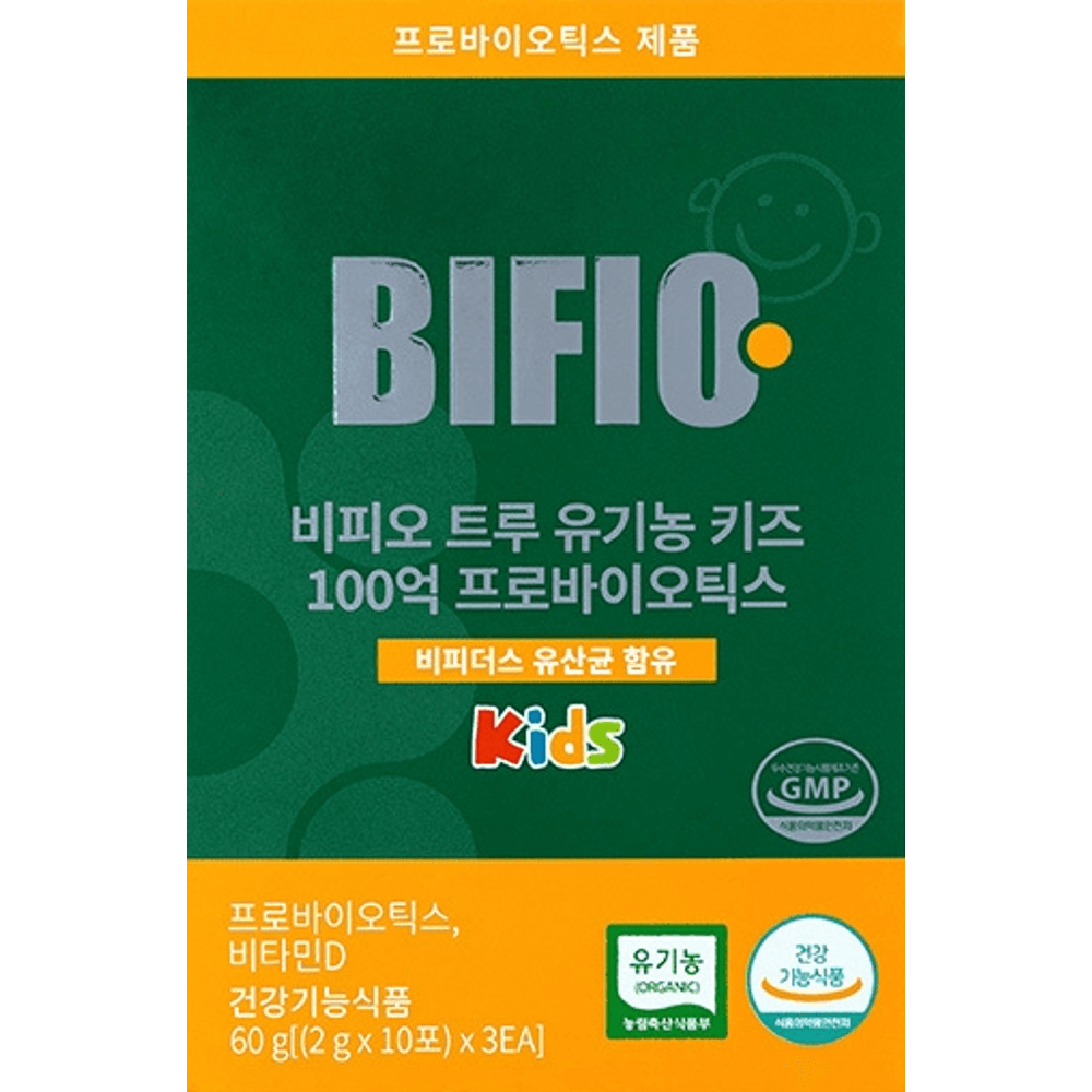 푸름웰니스 비피오트루 비피더스 키즈 30포 1개 어린이 유산균 100억 프로바이오틱스