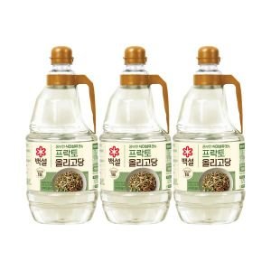 백설 하프클럽/CJ제일제당백설 프락토 올리고당 2.45kg x3개