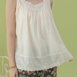 웨디꽃펀칭나시 [TA40907]