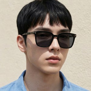 톰포드 이동욱 선글라스 TF1132K 01A 뿔테 아시안핏 빅사이즈 이동욱 착용 TF1132-K-01A(56)