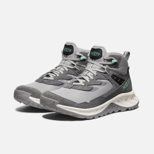 [킨] [하이트레일 MID WP] 밝은 그레이 여성 트레킹화 KNSO5E404G1