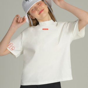 더블플래그 여성 인기급상승 시그니처 여성 듀얼레터 그래픽 썬쉴드 반팔티 DWTS5B002IV