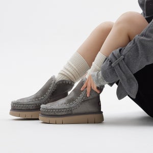 [MOU] [한정수량] 여성 양털 부츠 AIB406RG73