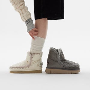 [MOU] [한정수량] 여성 양털 부츠 AIB405RG35