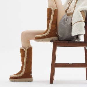 [MOU] [한정수량] 여성 양털 부츠 AIH401RG20