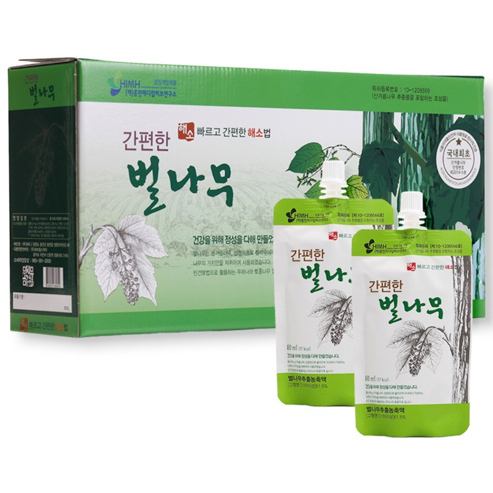 휴엔바이오 간편한 벌나무 벌나무즙  3세트  80ml