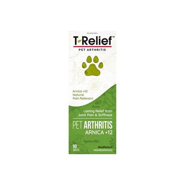<b>MediNatura</b> T-Relief Pet Arthritis Arnica +12 90 Tabs 797467  1개