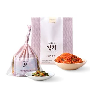 신세계푸드 [조선호텔김치] 조선호텔 포기김치 5kg+열무얼갈이김치 2kg냉장