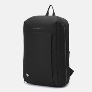데상트 M 백팩 UQC SP223UBP50-BLK 커뮤터 슬림 확장 백팩 / BLK