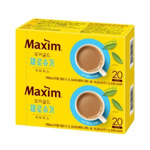 맥심 맥심 모카골드 제로슈거 커피믹스 20Tx2