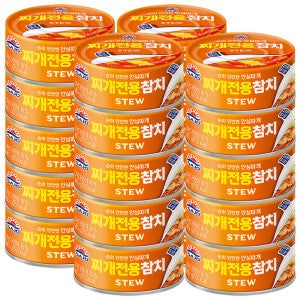 사조참치 사조 찌개전용 참치 85g x 20개 / 참치캔 통조림