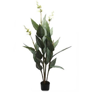 칸나 나무 150cm 2그루 세트 인조목 인조나무 조화나무 플랜트 포트 실내조경 식물 플랜테리어