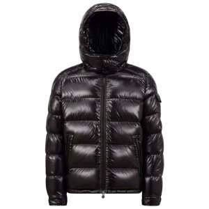 몽클레르 마야 남성 후드 숏 다운 패딩 자켓 블랙 J2091 1A53600 68950 999