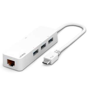 아이피타임 U1003C C타입 USB허브 USB3.0 및 기가비트 USB 랜카드