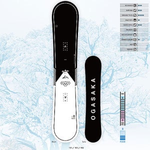 오가사카 씨티 트윈 스노우보드 25/26 OGASAKA CT TWIN 151