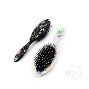 몽이상점 뉴 전사 타원쿠션(중) 여자머리빗 브러쉬빗 쿠션빗